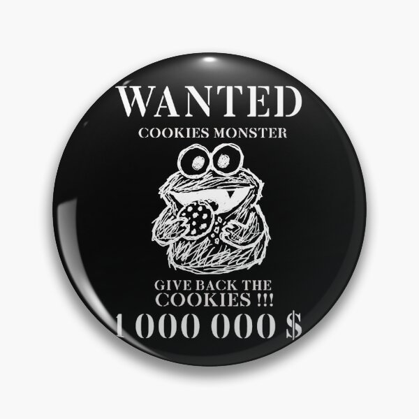Item preview, Cookies Monster Wanted  designed and sold by TheEndDesign.
