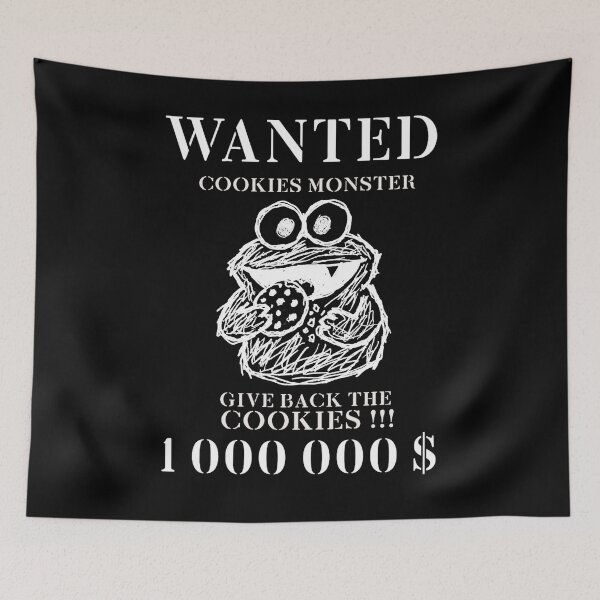 Item preview, Cookies Monster Wanted  designed and sold by TheEndDesign.