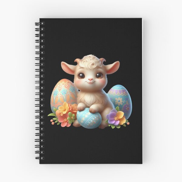Item preview, Cute Lamb with Decorated Eggs designed and sold by Munsonlookfor.