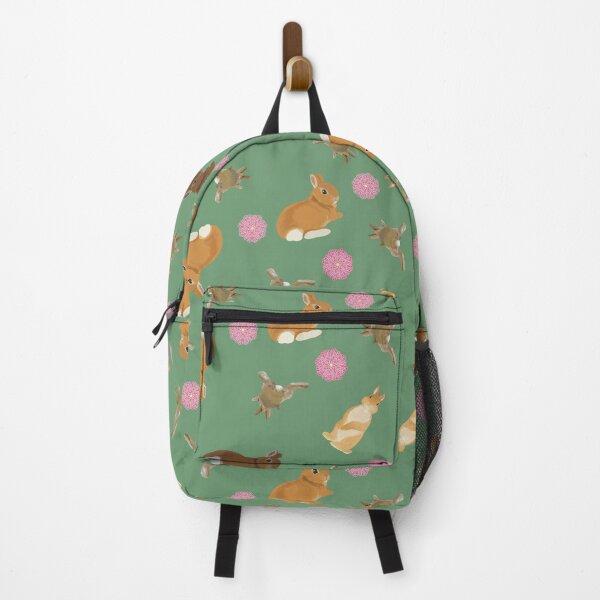 Item preview, Netherland Dwarf Seamless Pattern Sage Green designed and sold by tayaan.