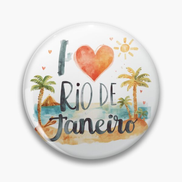 Item preview, I Love Rio De Janeiro  designed and sold by PamLeeDesign.