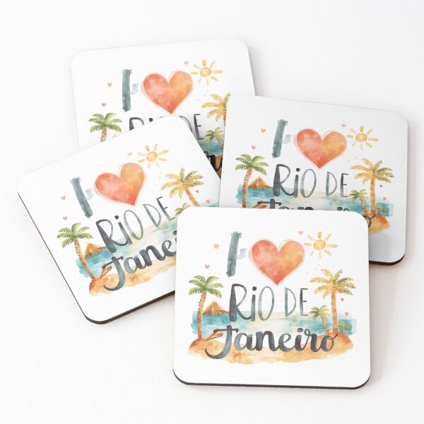 Item preview, I Love Rio De Janeiro  designed and sold by PamLeeDesign.