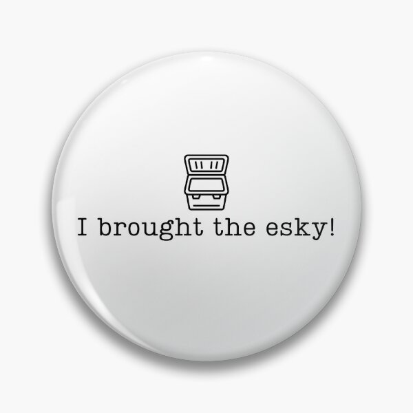 Item preview, 'I brought the esky!' Funny Christmas party designed and sold by Imagine Ink Design Studio.