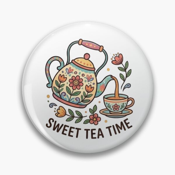 Item preview, Sweet Tea Time Vintage Teapot Cottagecore Aesthetic designed and sold by Rehnair.