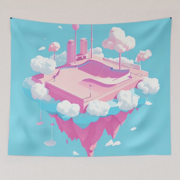 Item preview, Stratosphere Skate Spot designed and sold by ONYX Pixee.