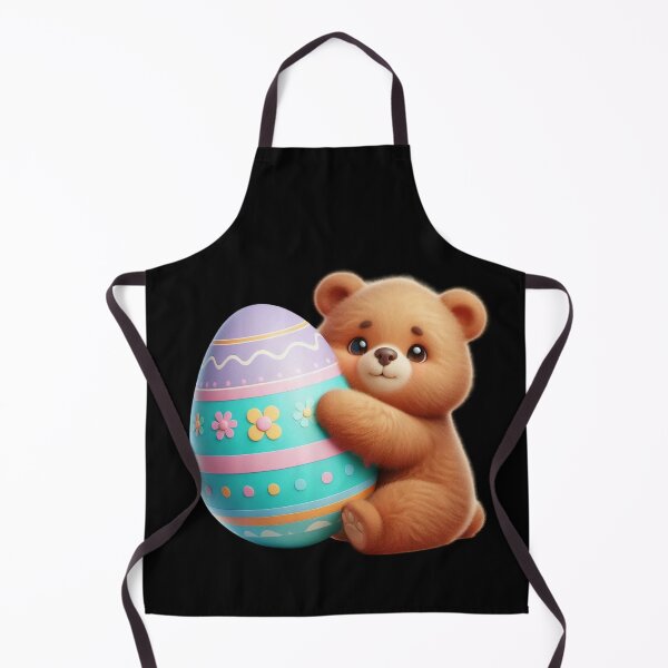 Item preview, Cute Bear with Easter Egg designed and sold by Munsonlookfor.