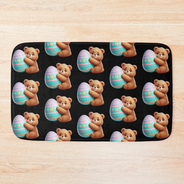 Item preview, Cute Bear with Easter Egg designed and sold by Munsonlookfor.