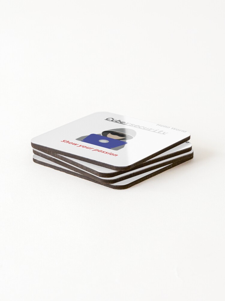 Thumbnail 4 of 5, Coasters (Set of 4), Hack designed and sold by SyntaxError404.