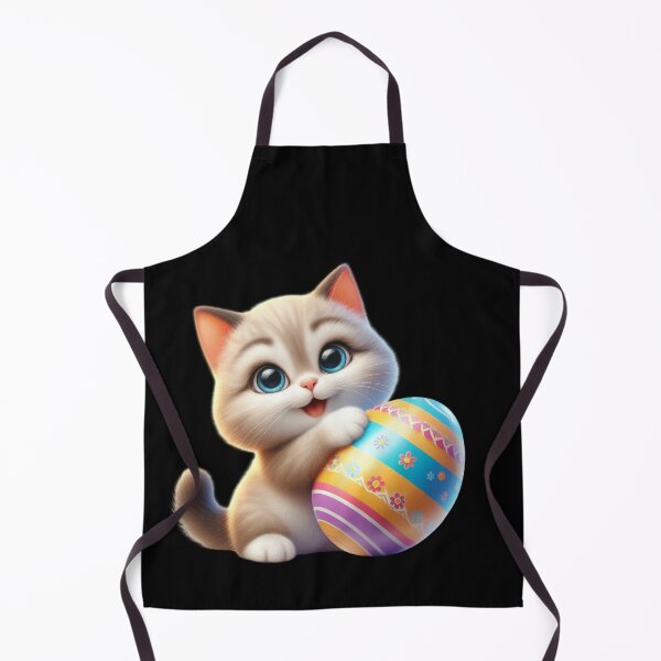 Item preview, Cute Kitten with Colorful Egg designed and sold by Munsonlookfor.