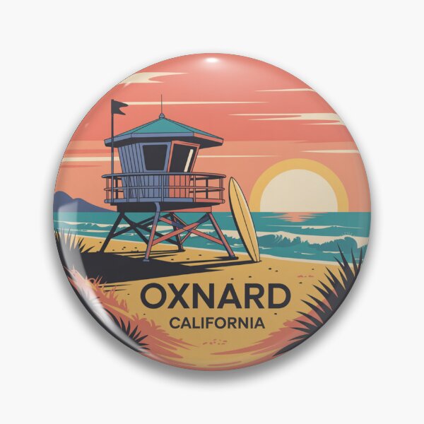 Item preview, Oxnard California: Lifeguard Sunset designed and sold by CircinusStore.