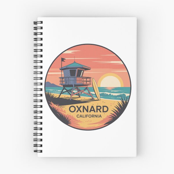 Item preview, Oxnard California: Lifeguard Sunset designed and sold by CircinusStore.