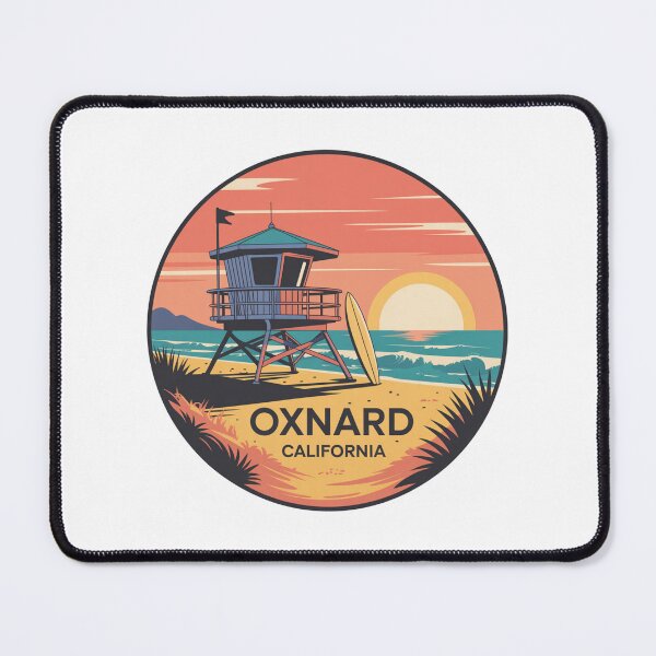 Item preview, Oxnard California: Lifeguard Sunset designed and sold by CircinusStore.