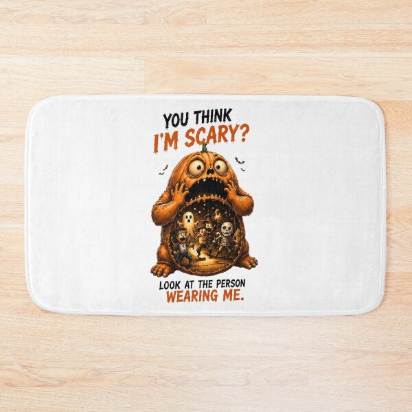 Item preview, Funny Scary Halloween Pumpkin Shirt | You Think I'm Scary? Look at the Person Wearing Me | Cute Spooky Halloween Design designed and sold by Limitless expressions - wear your mindset .