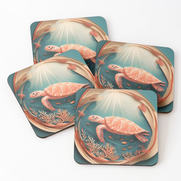 Item preview, Currents of Coral designed and sold by ONYX Pixee.
