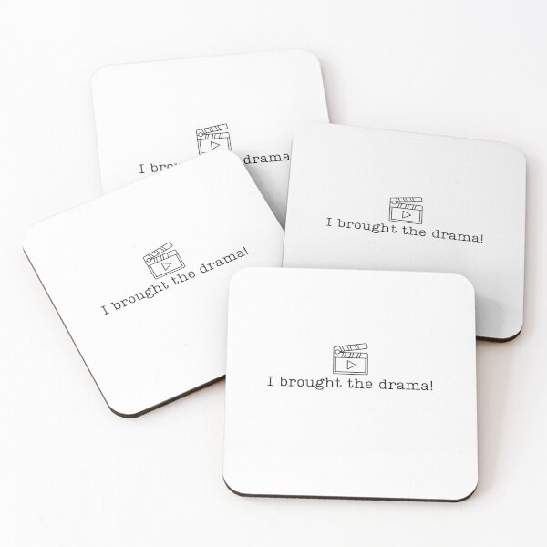 Item preview, 'I brought the drama!' Funny Christmas party designed and sold by Imagine Ink Design Studio.