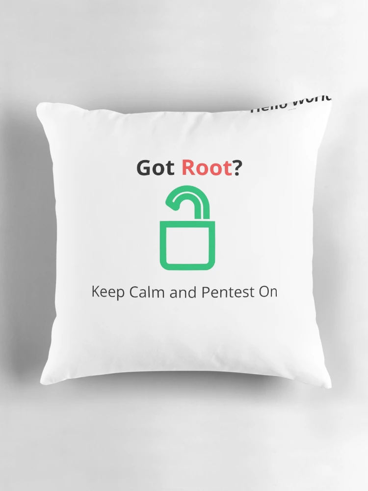 Thumbnail 3 of 4, Pillow, Root designed and sold by SyntaxError404.