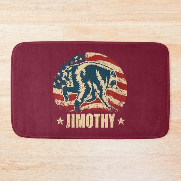Item preview, Funny Retro Vintage Viral Raccoon Meme Jimothy USA Flag Love designed and sold by FrankIsabel.