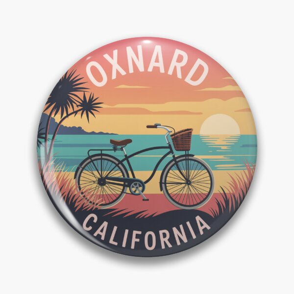 Item preview, Oxnard California: Beach Bike Sunset designed and sold by CircinusStore.
