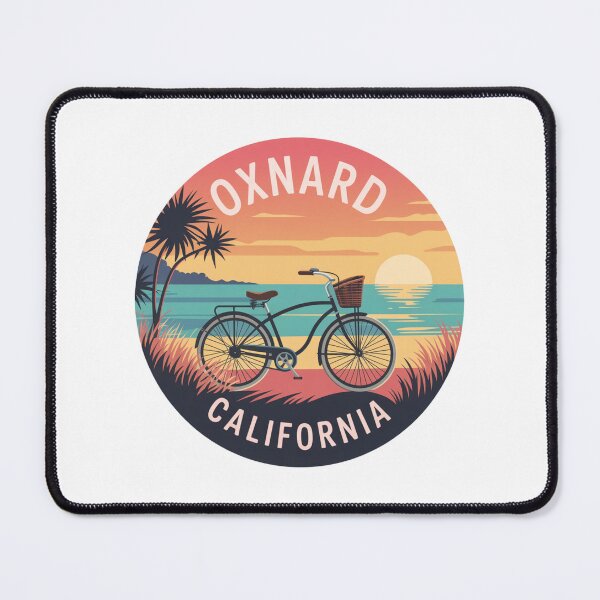 Item preview, Oxnard California: Beach Bike Sunset designed and sold by CircinusStore.