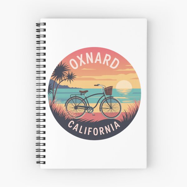 Item preview, Oxnard California: Beach Bike Sunset designed and sold by CircinusStore.