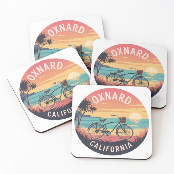 Item preview, Oxnard California: Beach Bike Sunset designed and sold by CircinusStore.