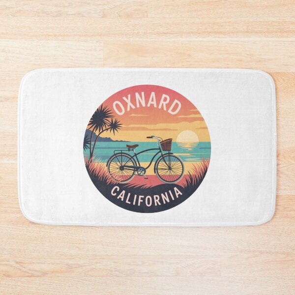 Item preview, Oxnard California: Beach Bike Sunset designed and sold by CircinusStore.