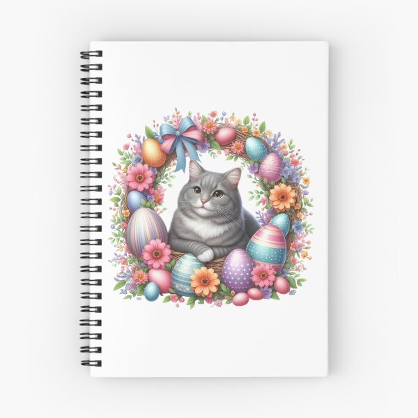 Item preview, Cat Surrounded by Easter Eggs designed and sold by Munsonlookfor.