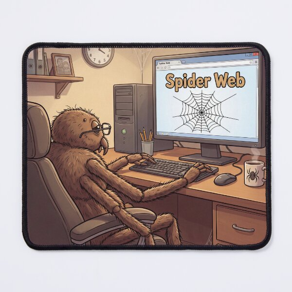 Item preview, Spider Web – Funny Coding Spider Working Online 3 designed and sold by WordPlayStudio.