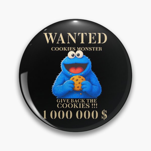 Item preview, Cookies Monster Wanted  designed and sold by TheEndDesign.