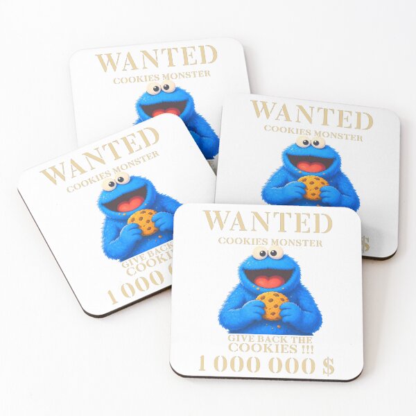 Item preview, Cookies Monster Wanted  designed and sold by TheEndDesign.