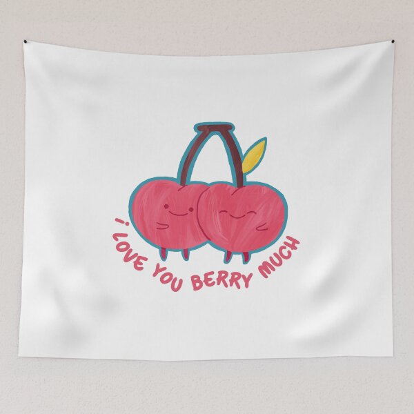 Item preview, Love You Berry Much designed and sold by SquareSign.
