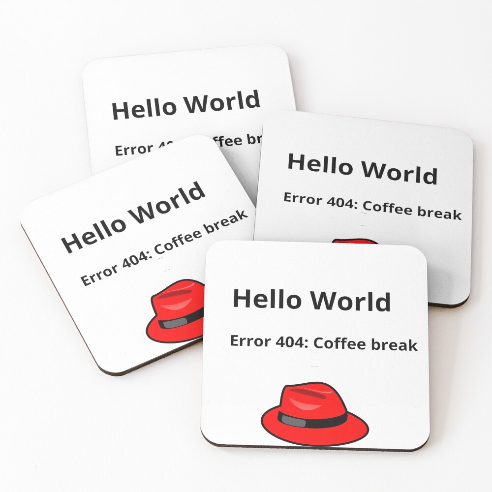 Item preview, Coasters (Set of 4) designed and sold by SyntaxError404.