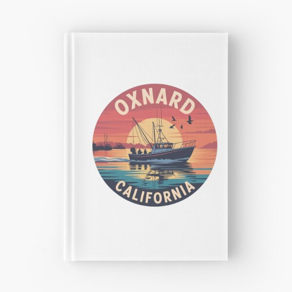 Item preview, Oxnard California: Fishing Boat Sunset designed and sold by CircinusStore.
