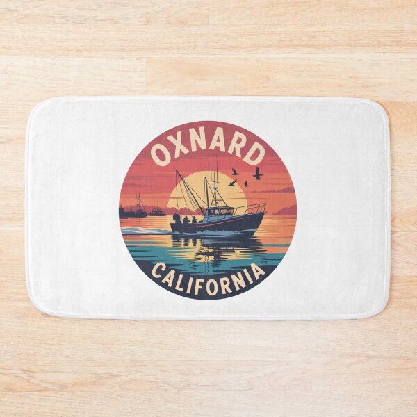 Item preview, Oxnard California: Fishing Boat Sunset designed and sold by CircinusStore.