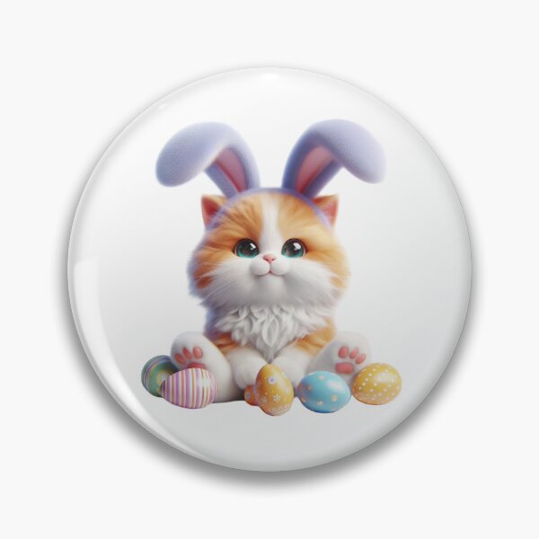 Item preview, Cute Kitten with Bunny Ears designed and sold by Munsonlookfor.