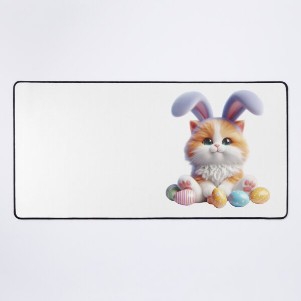 Item preview, Cute Kitten with Bunny Ears designed and sold by Munsonlookfor.