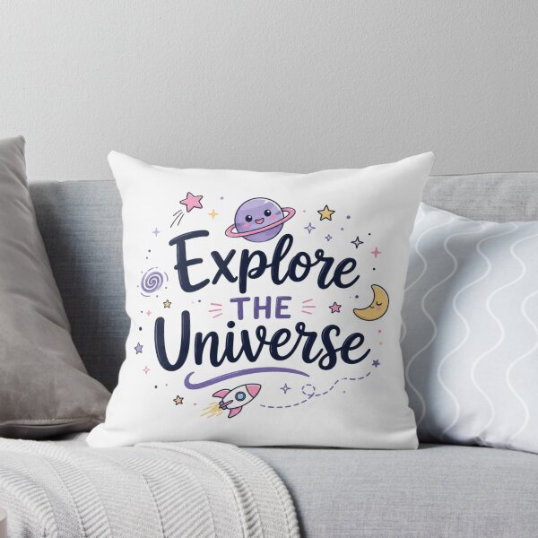 Item preview, Explore The Universe Cute Space Quote | Kawaii Galaxy Typography | Aesthetic Cosmic Design designed and sold by Sanika arts .