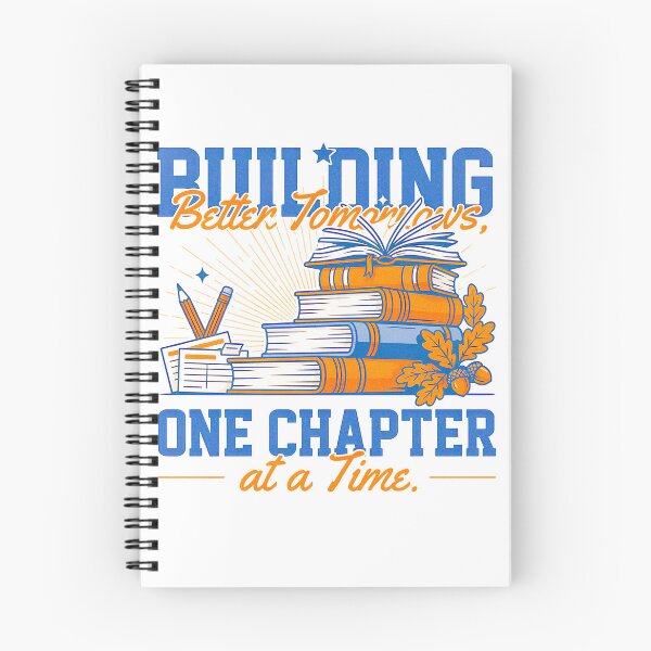 Item preview, Building Better Tomorrows - Bookworm & Teacher Quote Design designed and sold by Rabu10.