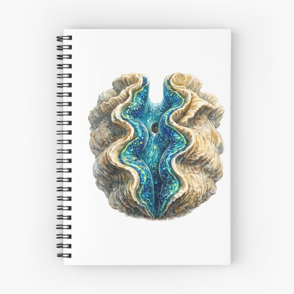 Item preview, Giant Clam Head-On — Painted Reef Bivalve designed and sold by Jaruart.