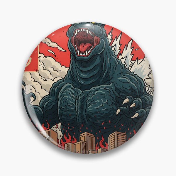 Item preview, Kaiju Monster Vintage Japan Style | Giant Monster Retro Anime Design designed and sold by Bloxxxdesign.