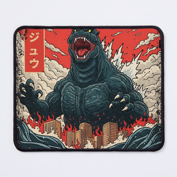 Item preview, Kaiju Monster Vintage Japan Style | Giant Monster Retro Anime Design designed and sold by Bloxxxdesign.