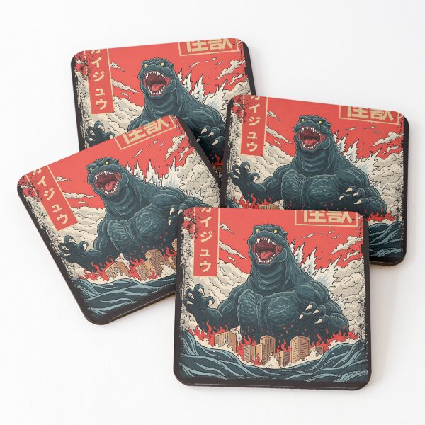 Item preview, Kaiju Monster Vintage Japan Style | Giant Monster Retro Anime Design designed and sold by Bloxxxdesign.