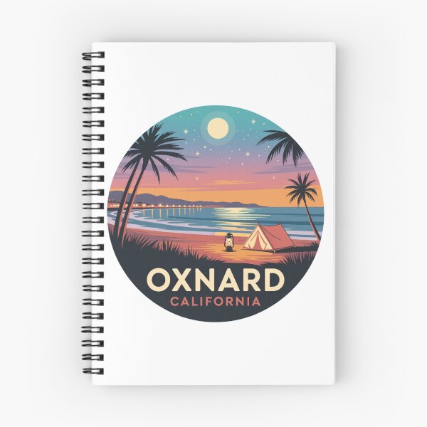 Item preview, Oxnard California: Beach Camp Sunset designed and sold by CircinusStore.