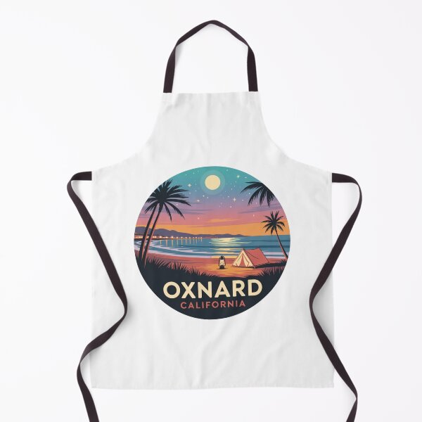 Item preview, Oxnard California: Beach Camp Sunset designed and sold by CircinusStore.
