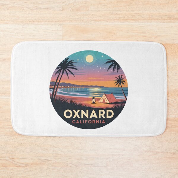 Item preview, Oxnard California: Beach Camp Sunset designed and sold by CircinusStore.