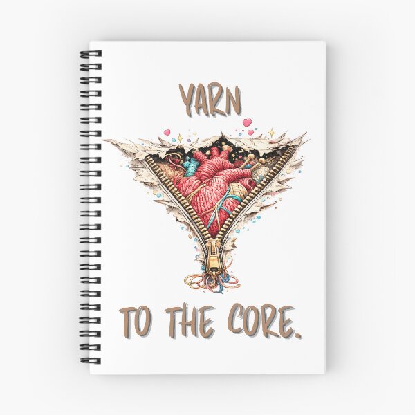 Item preview, Yarn to the Core – Knitting Heart designed and sold by OneDotSpot.