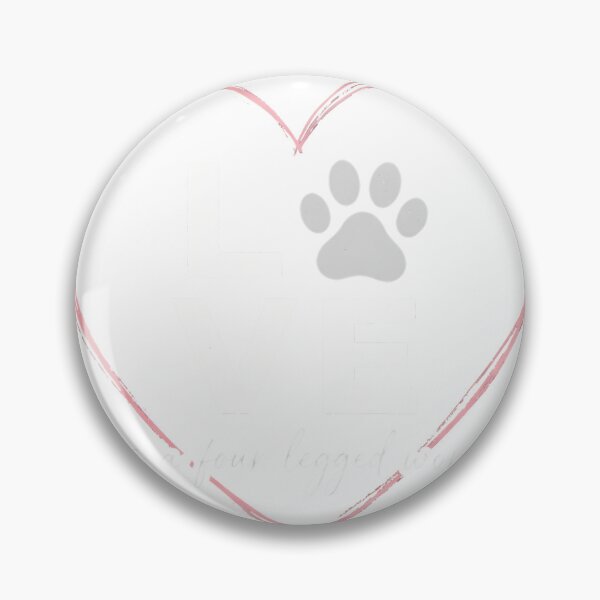 Item preview, Love is a Four Legged Word Valentine Pug Classic T-Shirt designed and sold by Aru Pxle.