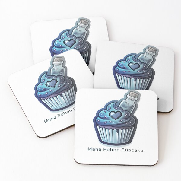 Item preview, mana potion cupcake  fantasy  magic designed and sold by  Mudikeys.