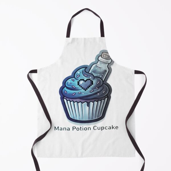 Item preview, mana potion cupcake fantasy magic designed and sold by Mudikeys.