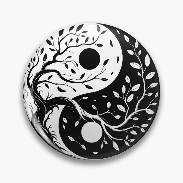 Item preview, Yin Yang Symbol with Trees designed and sold by jkrphoto.